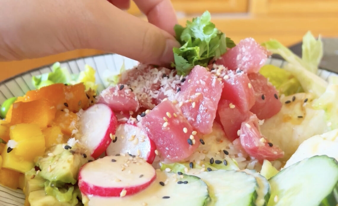 Cactus Club's Ahi Tuna Poke Bowl (Copycat Recipe!) Hey Kim, Let's Eat!